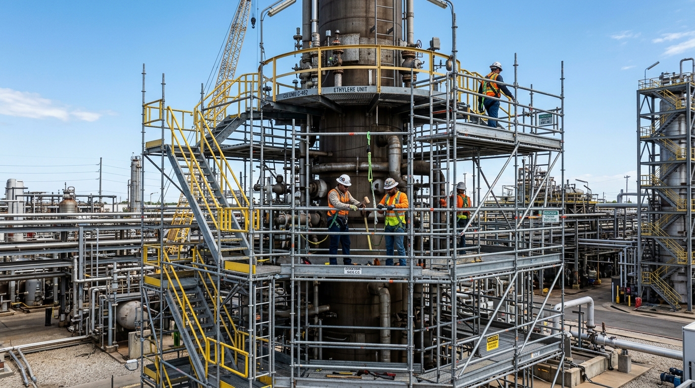 Engineered Refinery Scaffolding & Access